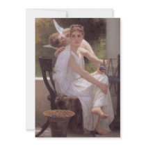 William Adolphe Bouguereau art Personalized Announcement