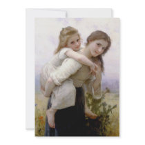 William Adolphe Bouguereau Art Invite