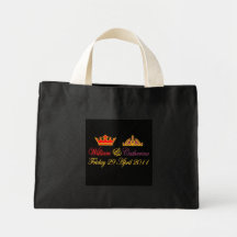William and Catherine Royal Wedding Tote Bags