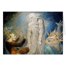 William Blake Card: Milton's Mysterious Dream