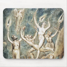 William Blake: Comus with His Revellers Mouse Pad
