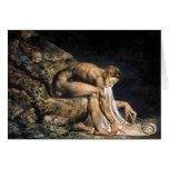William Blake Isaac Newton Note Card