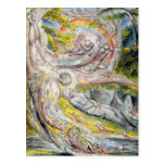 William Blake Postcard:  Mysterious Dream