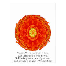 William Blake Quote Postcards
