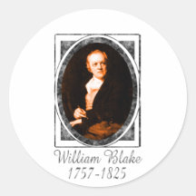 William Blake Round Sticker