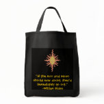 William Blake Sun and Moon Confidence Quote Bag