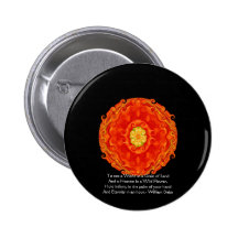 William Blake "World in a Grain of Sand" quote Buttons