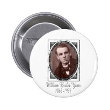 William Butler Yeats Buttons