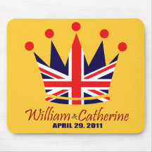 William & Catherine Royal Wedding Mouse Pads