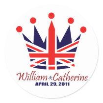 royal wedding stickers on 4 95   William   Catherine Royal Wedding Sticker