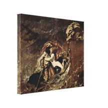 William Etty - The Storm Stretched Canvas Prints