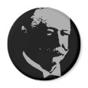 William H. Taft silhouette magnets