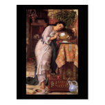 William Holman Hunt Isabella and the Pot of Basil Postcard