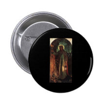 William Holman Hunt Light of the World Pinback Buttons