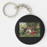 William Holman Hunt The Hireling Shepherd Key Chains