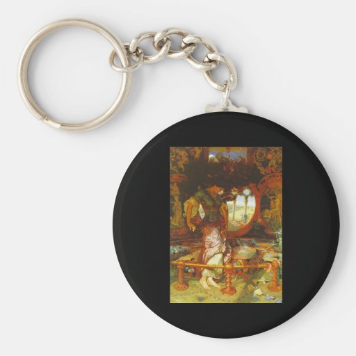 William Holman Hunt The Lady of Shalott Key Chain