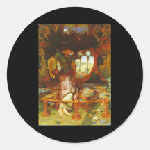 William Holman Hunt The Lady of Shalott Stickers