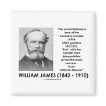 William James Moral Flabbiness Worship Success magnets
