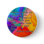 William James pin buttons