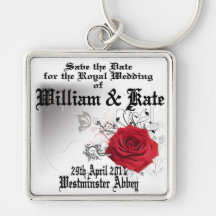 William & Kate Royal Wedding Collectibles Souvenir Keychains