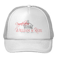 William & Kate Royal Wedding Trucker Hat