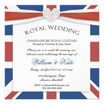 William & Kate Wedding Watch Party Invitations