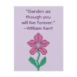 William Kent Garden Quote postcards