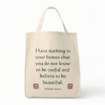 William Morris -Arts & Crafts Grocery Bag