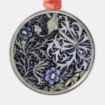 William Morris Flowers Christmas Tree Ornaments