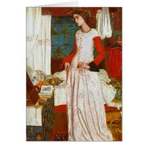 William Morris - Queen Guinevere Greeting Cards