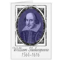 William Shakespeare Greeting Cards