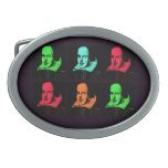 William Shakespeare Oval Belt Buckles