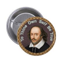 William Shakespeare Pins