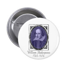 William Shakespeare Pins