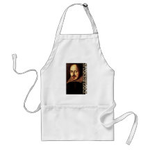 William Shakespeare Portrait Apron