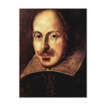 William Shakespeare Portrait postcards