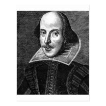 William Shakespeare Post Card