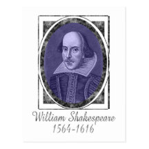 William Shakespeare Postcards