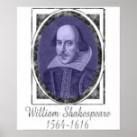 William Shakespeare posters