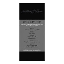 William Shakespeare Signature Custom Invite