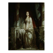 William Shakespeare's Juliet Postcard