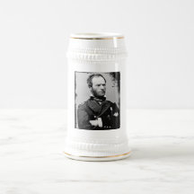 William T. Sherman Beer Stein Coffee Mugs