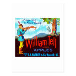 William Tell Apples Postcard