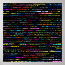 William Text Design I Print
