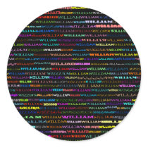 William Text Design I Sticker