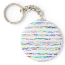 William Text Design II Keychain
