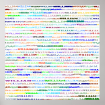 William Text Design II Print