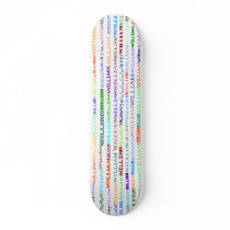 William Text Design II Skateboard