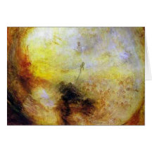 william turner, light and colour (goethe's theory) cards