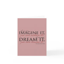 William Ward Imagine Quote Greeting Cards